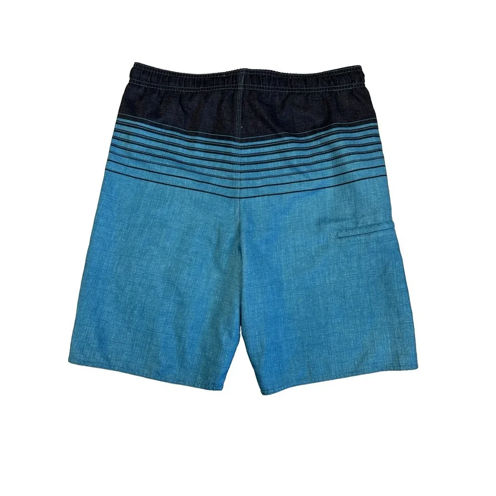 Burnside Men's S Teal Swim Trunks Board Shorts Beach Surf Resort Vacation Travel